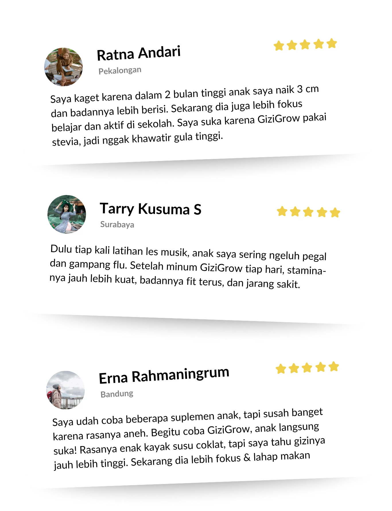 Gizigrow testimonial